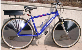 solárny bicykel