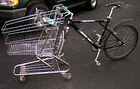 S bicyklom na nákupy